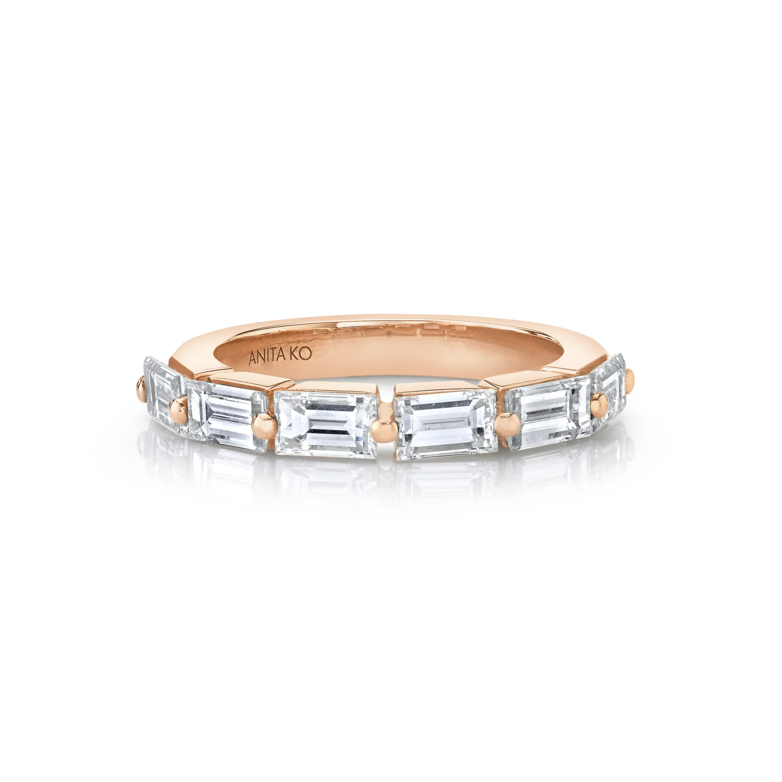 FLOATING BAGUETTE DIAMOND RING