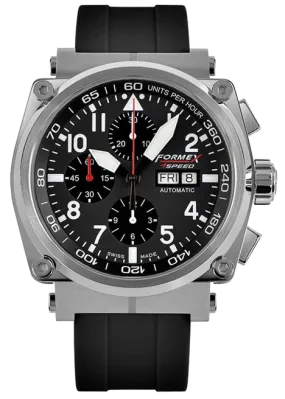 Formex Pilot Automatic Chronograph Black