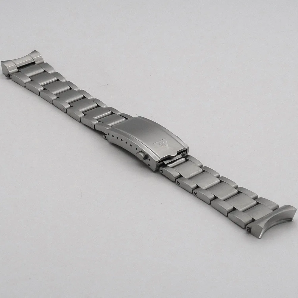 Forstner Model O Stainless Steel Watch Bracelet for Omega Seamaster