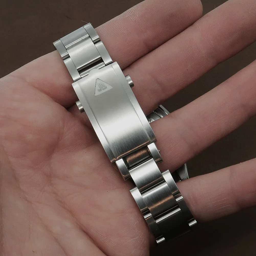 Forstner Model O Stainless Steel Watch Bracelet for Omega Seamaster
