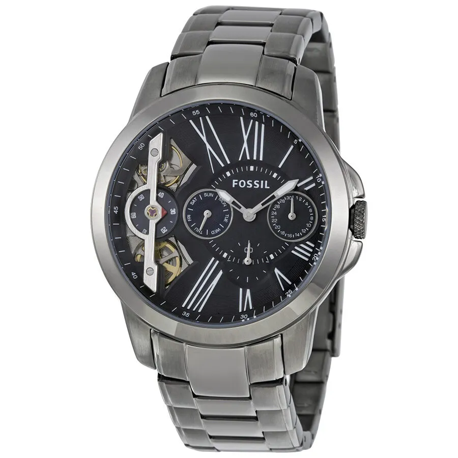 Fossil Grant Automatic Multi-Function Blue Dial Men's Watch ME1146