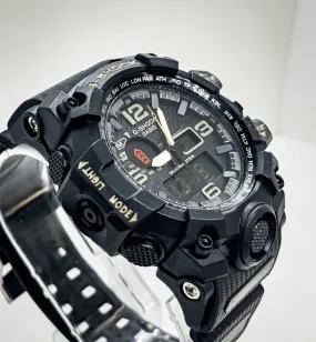 G Shock Casio Black Olive Sports Watch for Men | Black and Olive