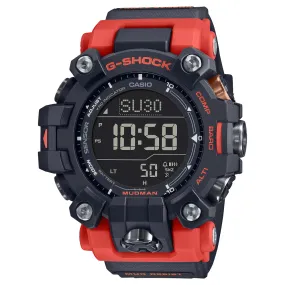 G-Shock Master of G-Land Mudman - Solar Black & Orange, GW9500-1A4