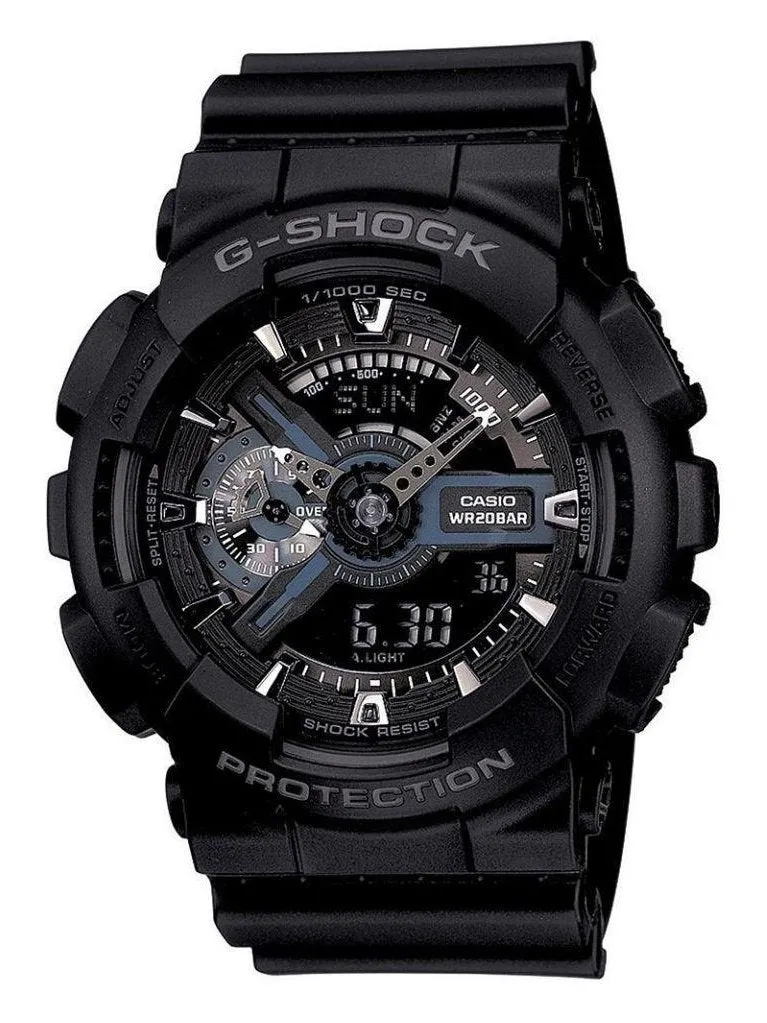 G-Shock Men's Analog Digital Watch Military Black GA-110-1B