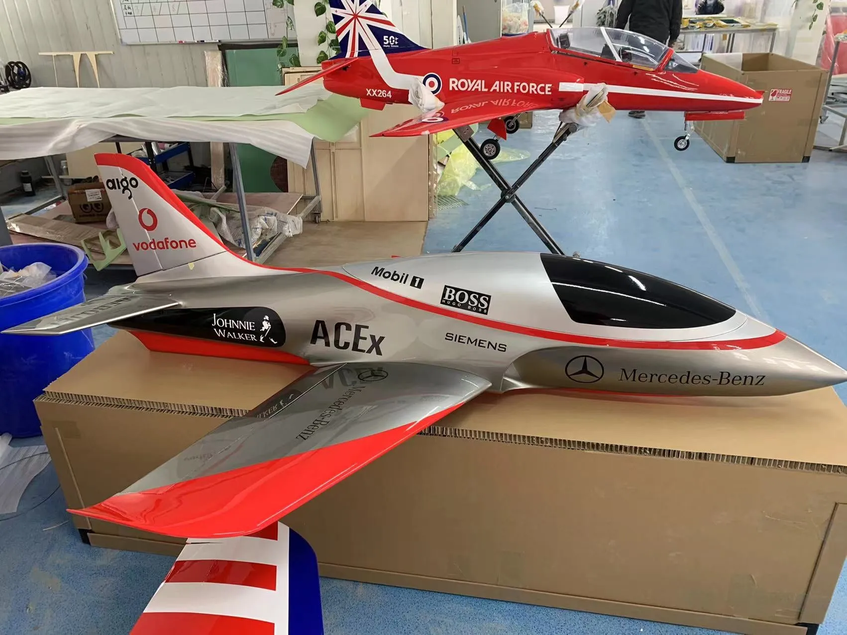 Global Aerojet Hummingbird 1.8M 80N Size