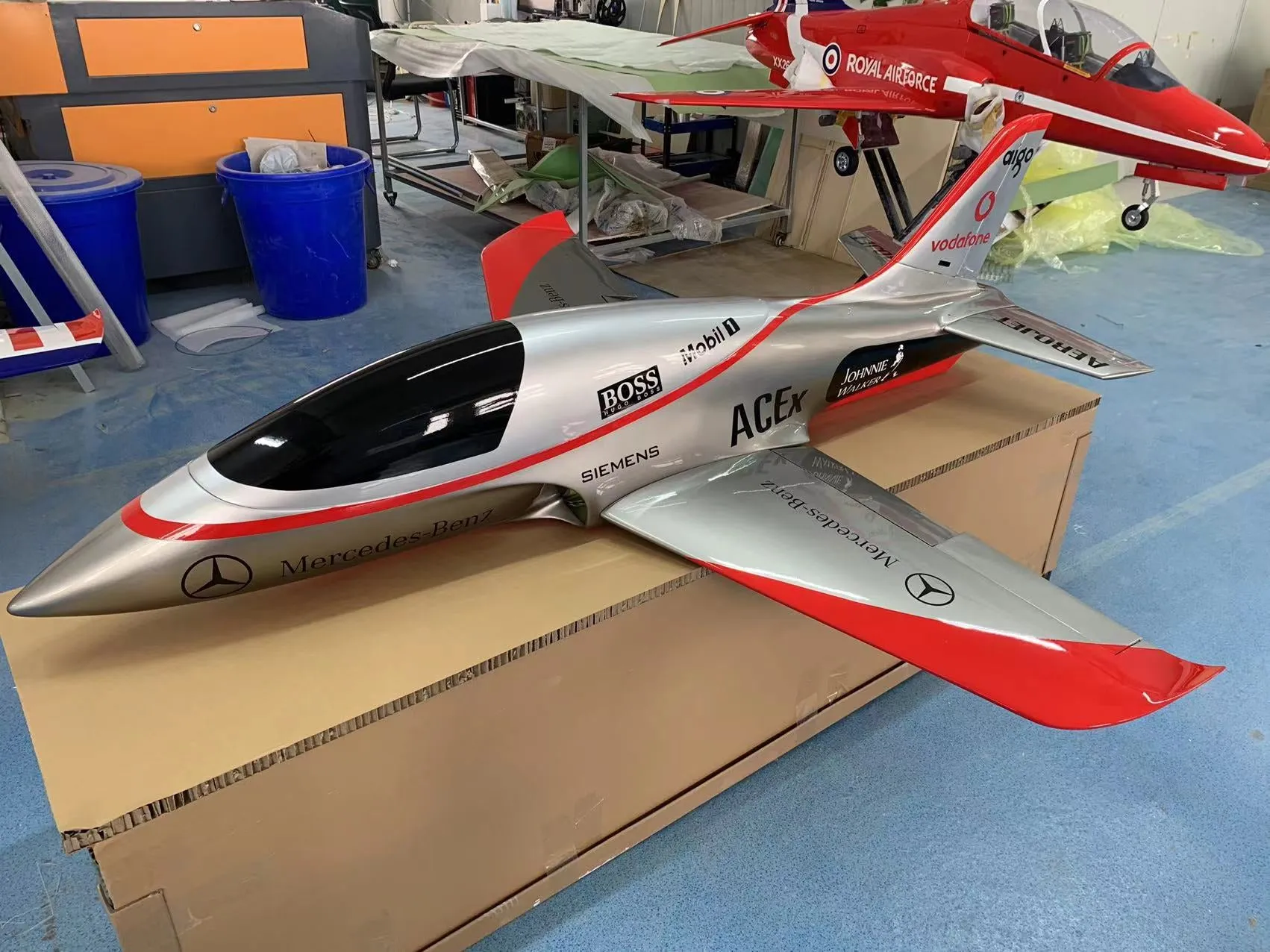 Global Aerojet Hummingbird 1.8M 80N Size