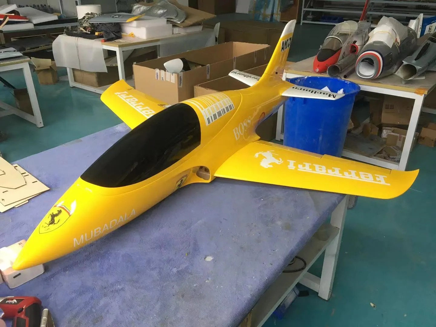 Global Aerojet Hummingbird 1.8M 80N Size