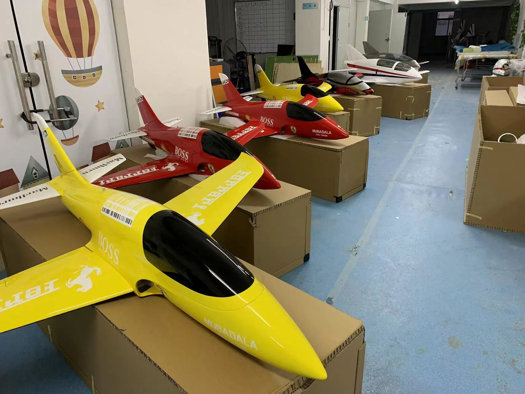 Global Aerojet Hummingbird 1.8M 80N Size