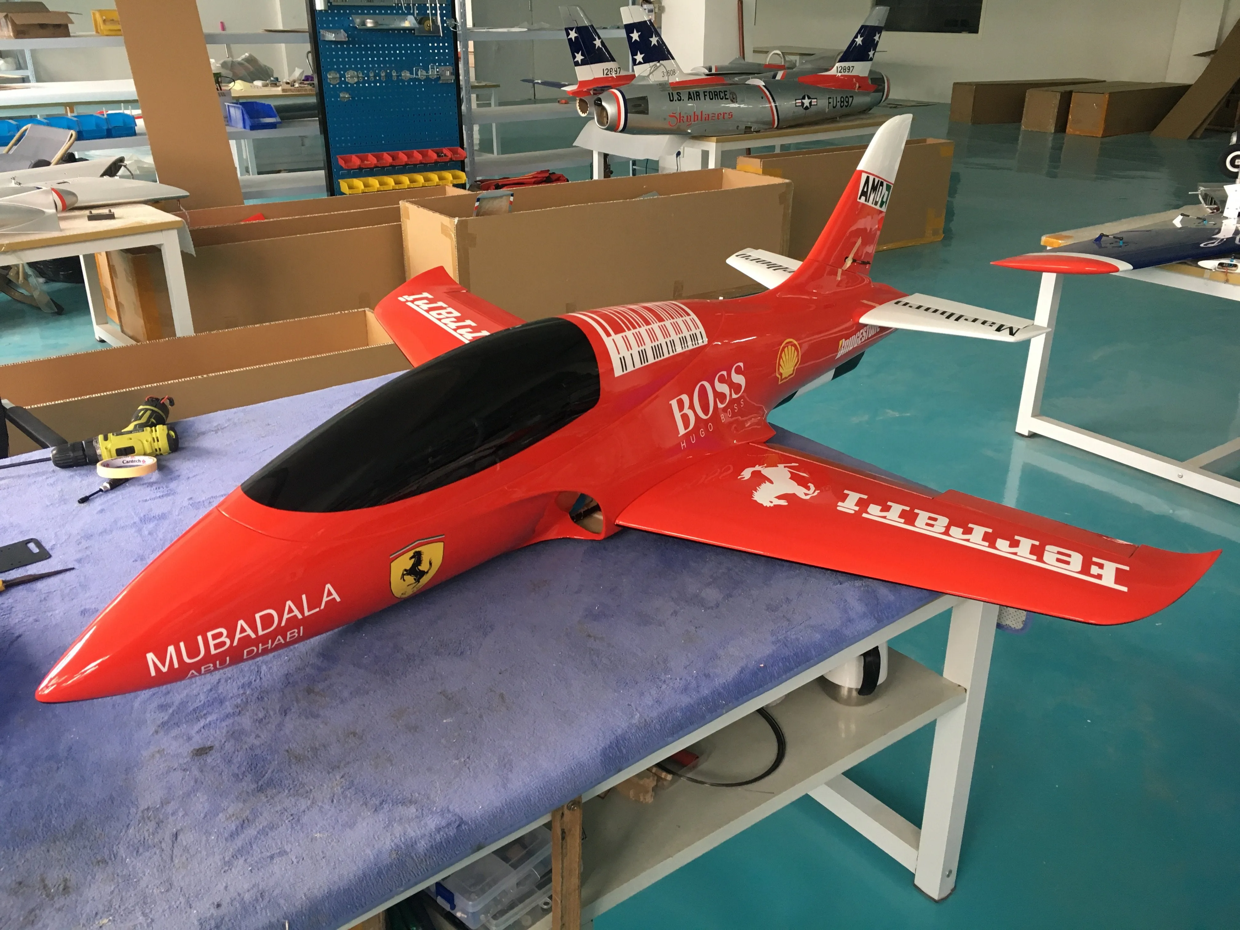 Global Aerojet Hummingbird 1.8M 80N Size