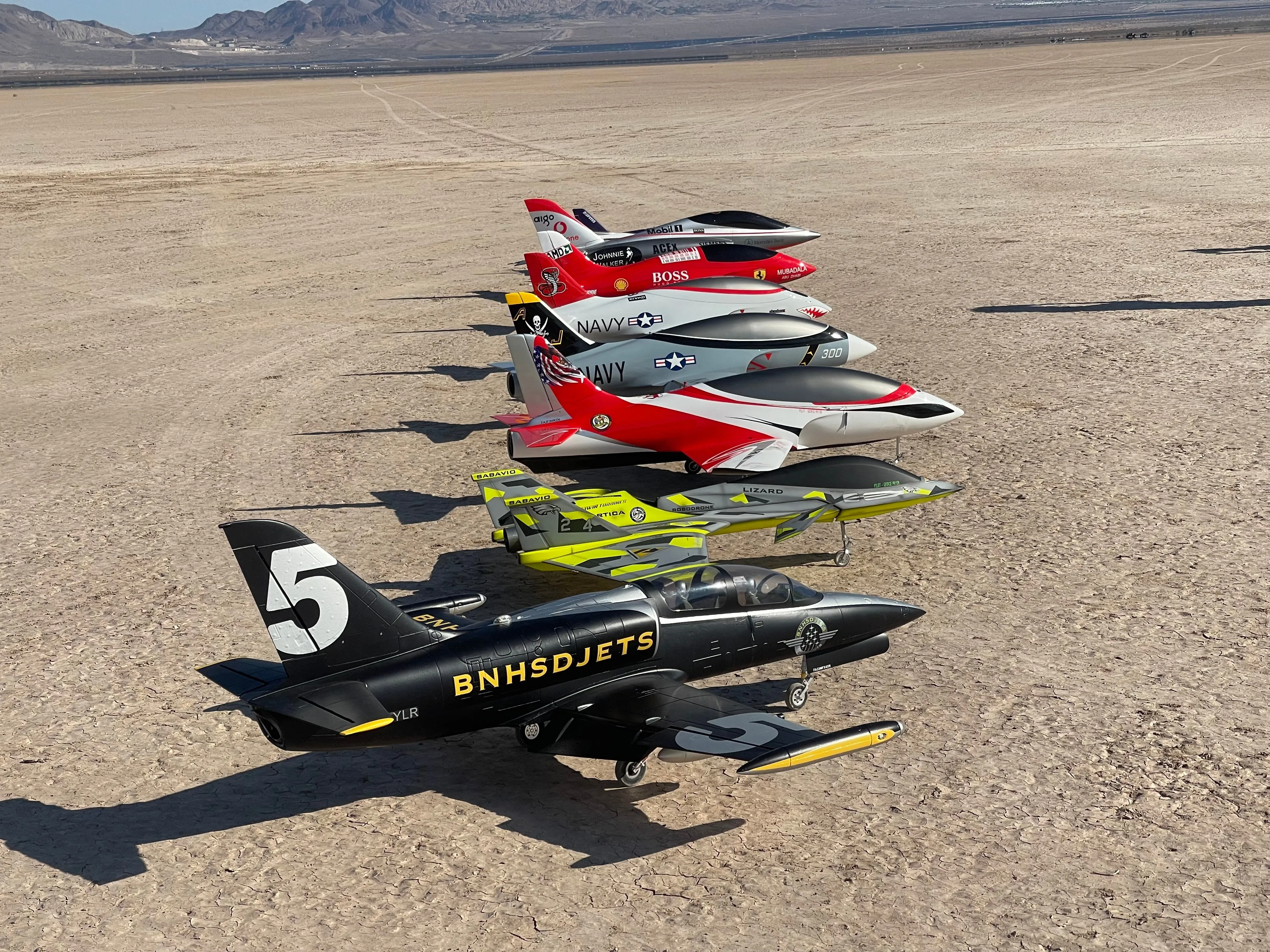 Global Aerojet Hummingbird 1.8M 80N Size