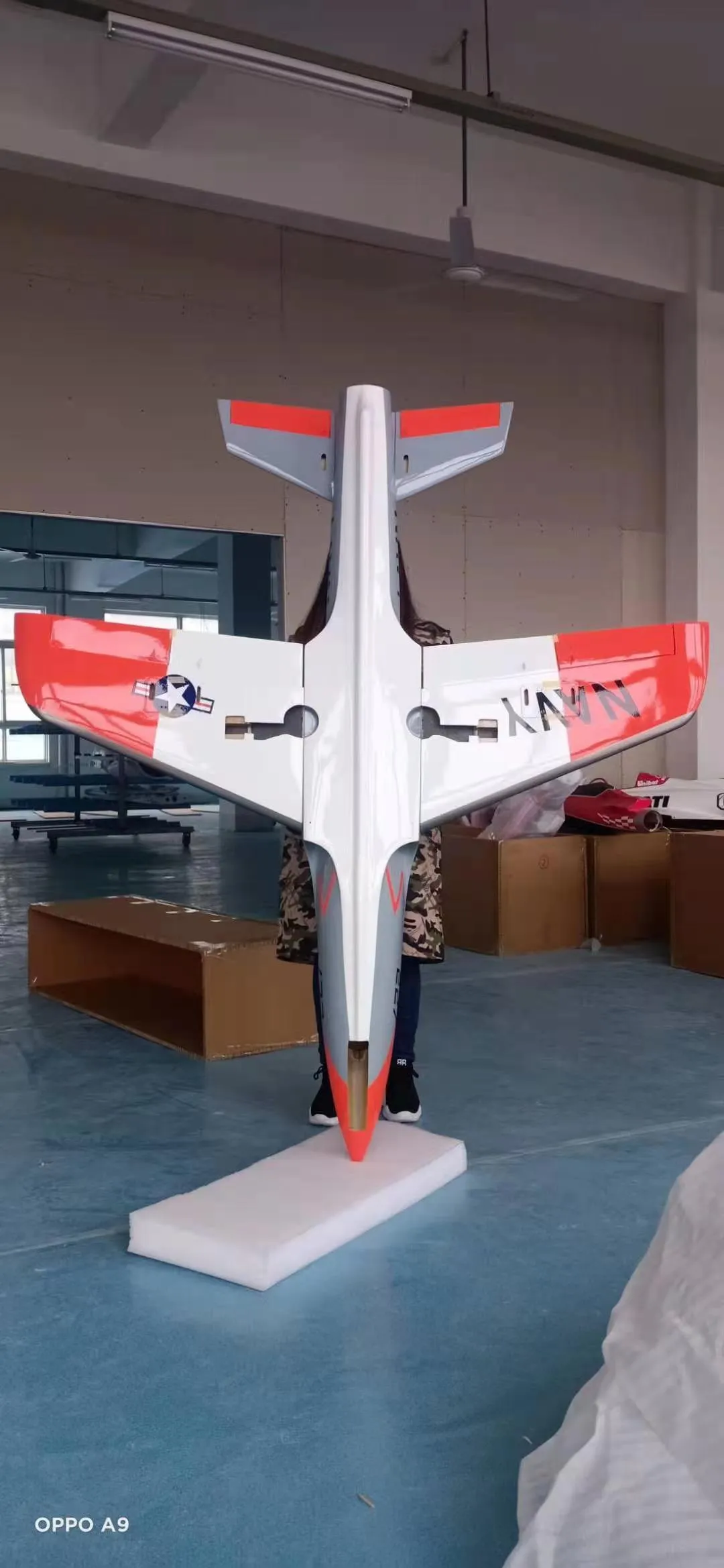 Global Aerojet Hummingbird 1.8M 80N Size
