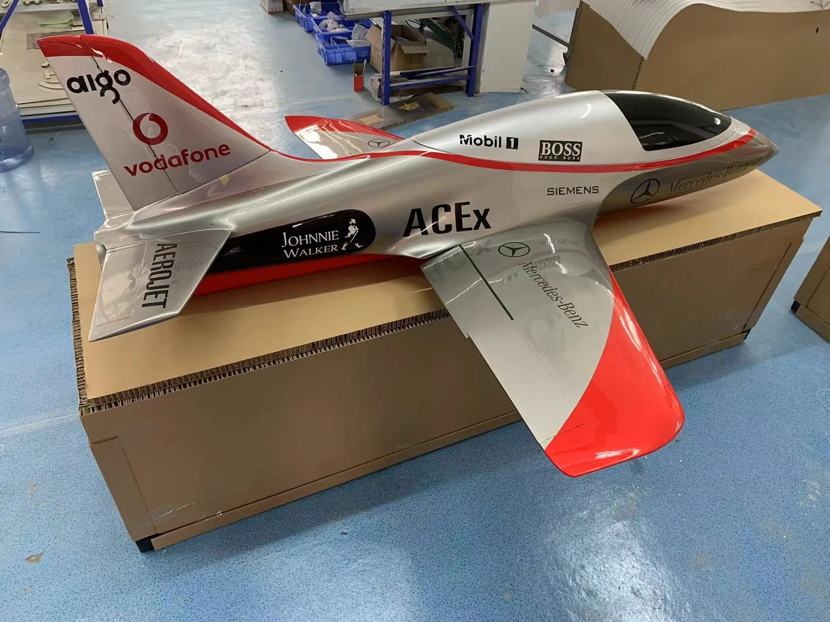 Global Aerojet Hummingbird 1.8M 80N Size
