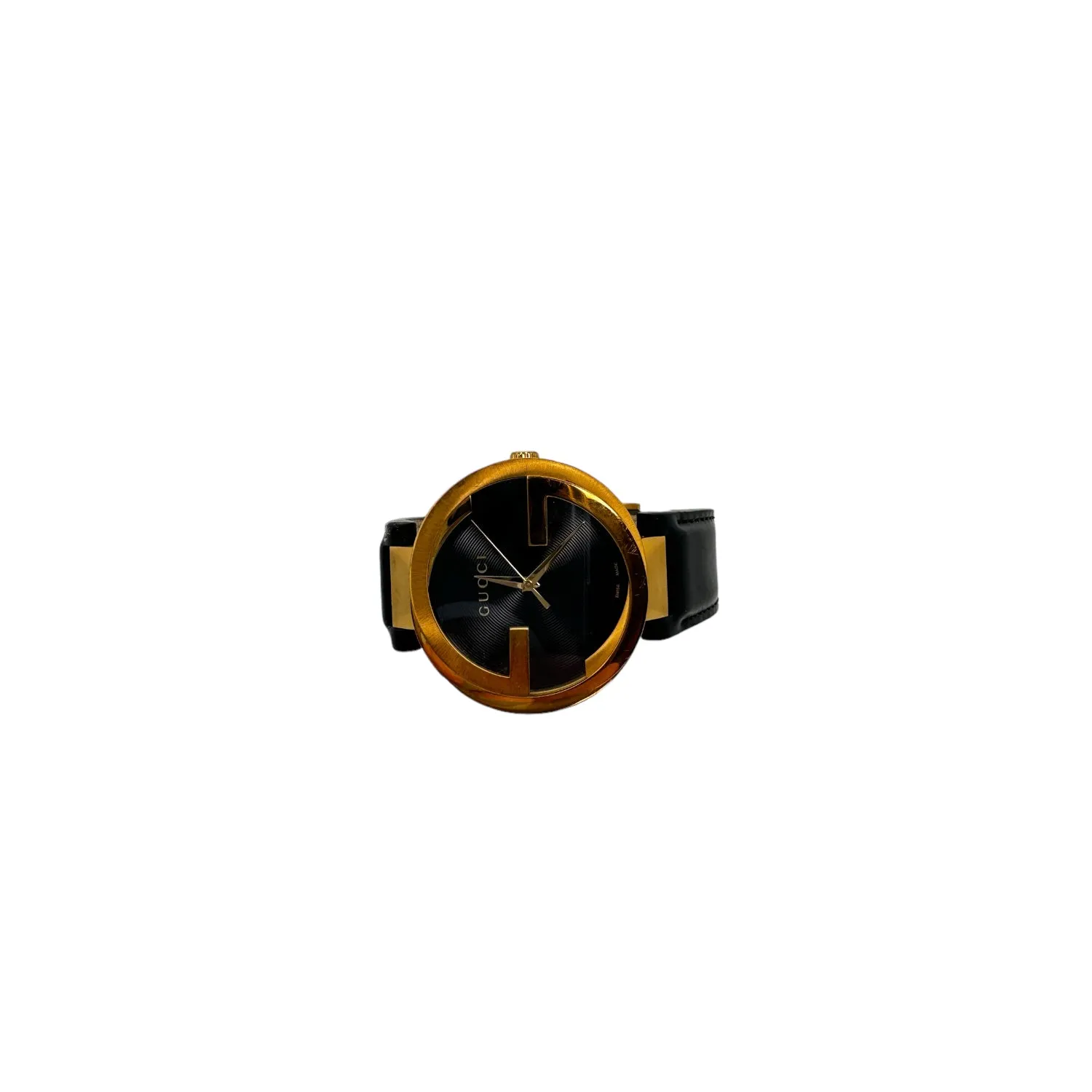 Gucci Interlocking Gold Tone Watch / YA133312