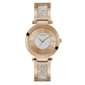 Guess Aurora Rose Glitz Ladies Watch W1288L3