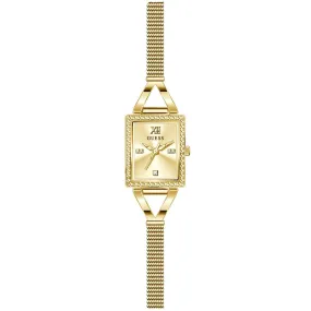 Guess Grace Gold Skinny Mesh Watch