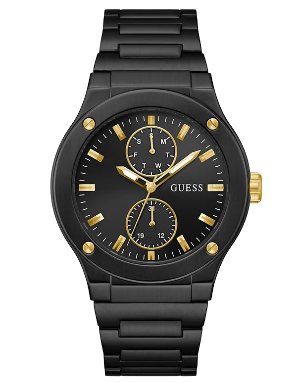 Guess - Jet Brushed Black Tone Watch - GW0795G3 - 788635