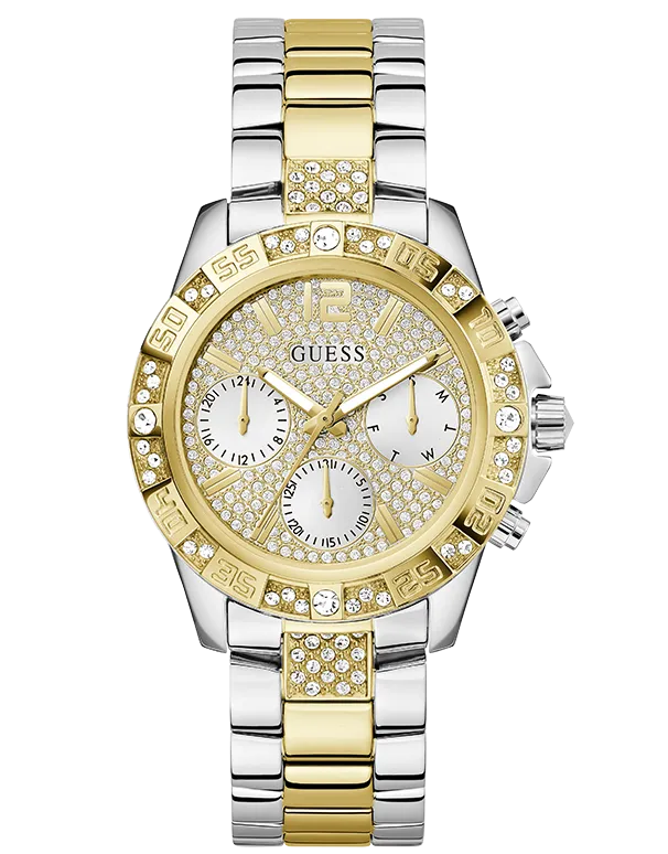 Guess - Majesty Polished Two Tone Watch - GW0771L3 - 788627