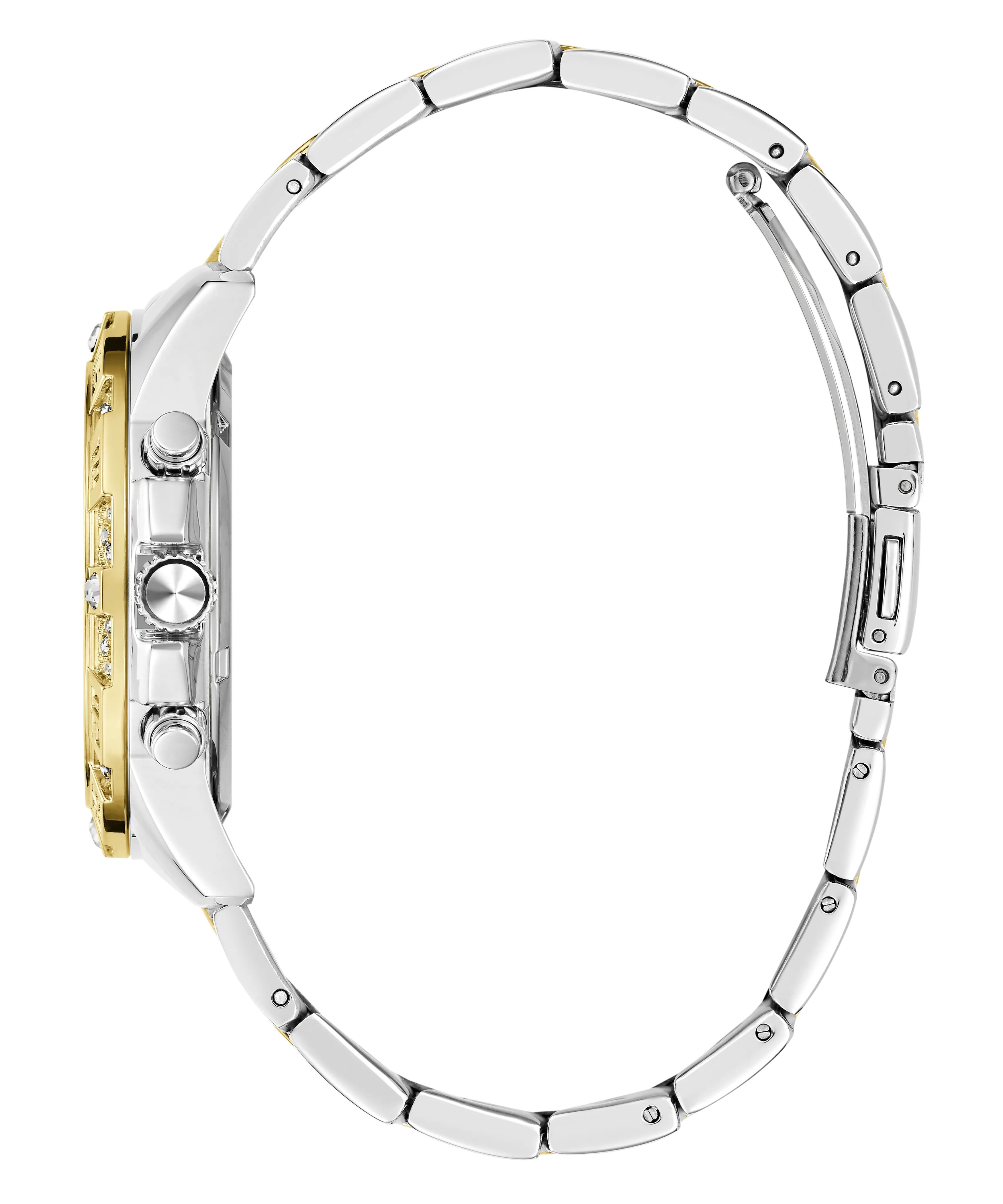 Guess - Majesty Polished Two Tone Watch - GW0771L3 - 788627