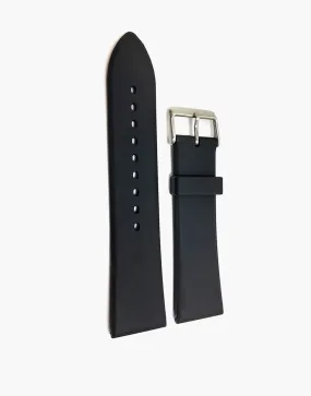 Hadley-Roma MS3280 Rubber Black Dive watch band Water-Proof