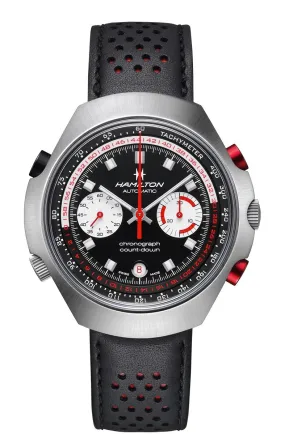 Hamilton Classic Chrono Matic Chronograph Automatic Black Dial Watch H51616731