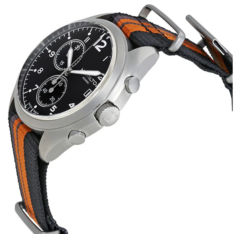 Hamilton Khaki Pioneer Pilot Black Dial Men Watch H76552933