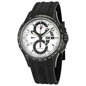 Hamilton Men's Khaki King X-Mach Automatic Watch with Silver Dial H64656351