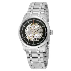 Hamilton Railroad Automatic Black Skeleton Dail Men's Watch H40655131