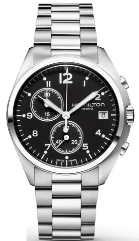 Hamilton Watch Khaki Aviation Pilot Pioneer Chrono Quartz