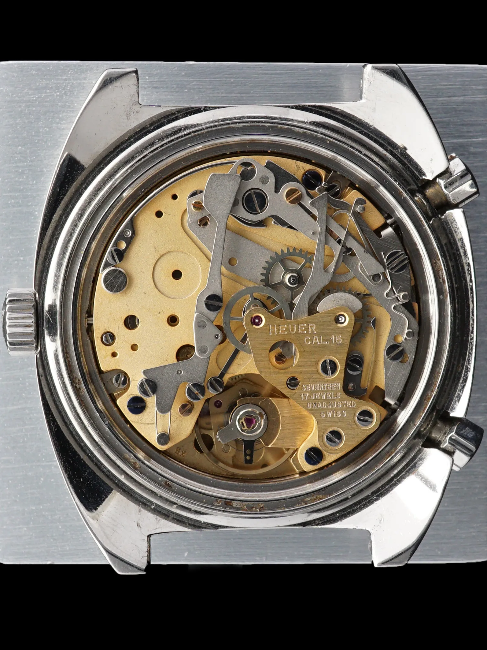 Heuer Autavia Skipper (Ref. 11063V) Black Dial