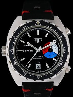Heuer Autavia Skipper (Ref. 11063V) Black Dial