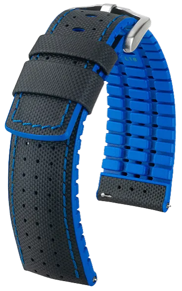 Hirsch Robby Black & Blue 22mm