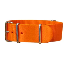 Inmate Orange | One-Piece | Nylon | Polished Hardware