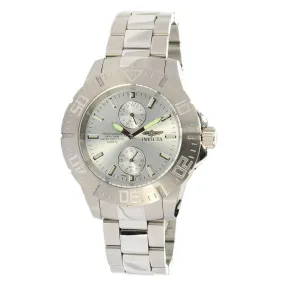 Invicta 14056 Men's Pro Diver Silver Dial Stainless Steel Bracelet Dive Watch