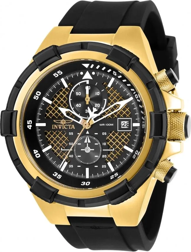 Invicta Aviator Chronograph Black Dial Men's Watch 28100