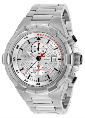 Invicta Aviator Chronograph Silver Dial Men's Watch 28107