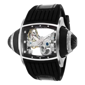 Invicta Men's Automatic Watch - Vintage Two Tone Silver Tone and Black Case | 35271