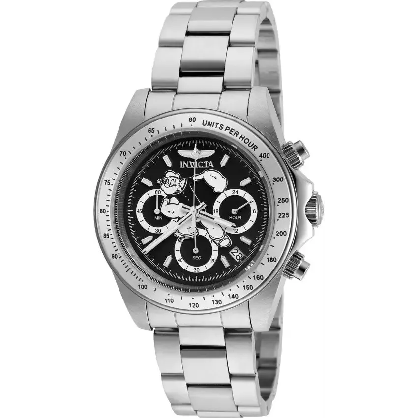 Invicta Men's Character  Quartz Multifunction Black Dial Watch 24482