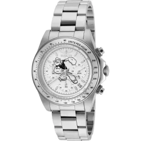 Invicta Men's Character Quartz Multifunction White Dial Watch  24481