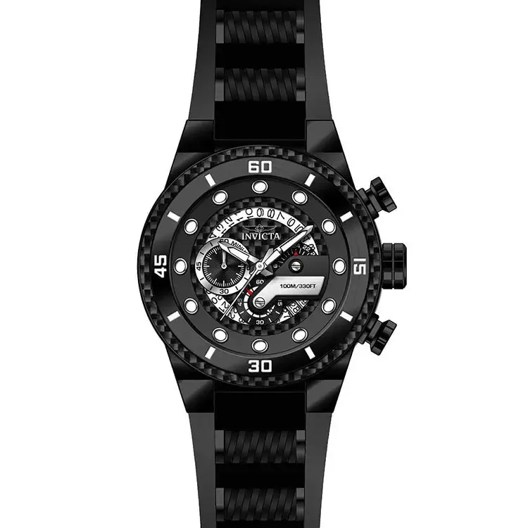 Invicta Men's S1 Rally Quartz Multifunction Black Dial Watch 24228