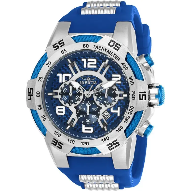 Invicta Men's S1 Rally Quartz Multifunction Blue Dial Watch 24223