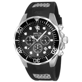 Invicta Men's Sea Base Quartz Multifunction Black Dial Watch 23875