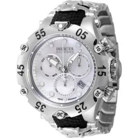 Invicta Men's Watch - Reserve Chronograph Quartz White, Silver Dial Bracelet | 47156
