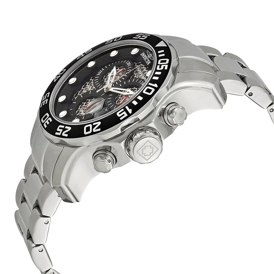 Invicta Pro Diver Chronograph Black Dial Men's Watch 19836