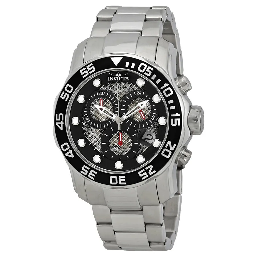 Invicta Pro Diver Chronograph Black Dial Men's Watch 19836