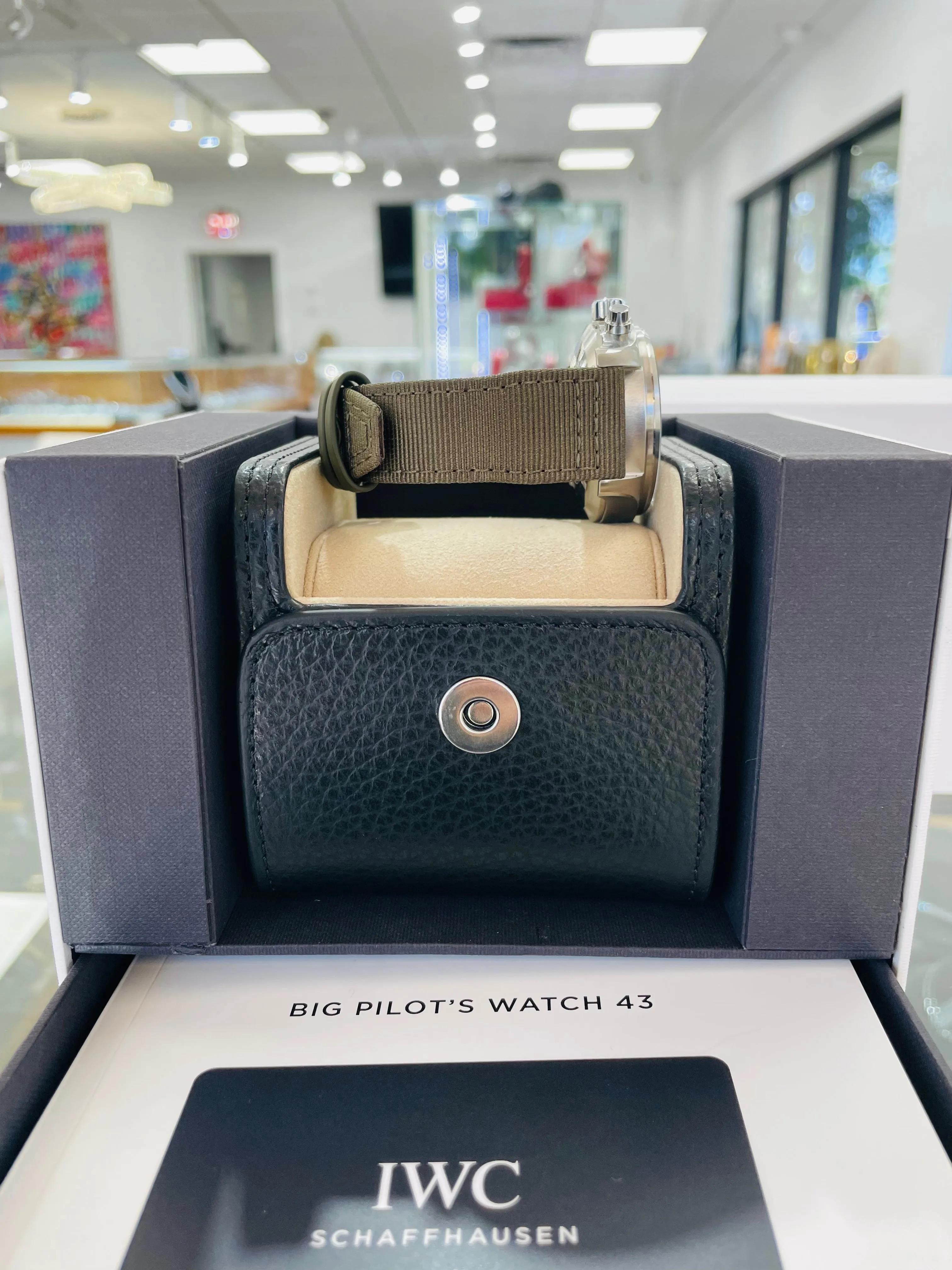 IWC Pilot Spitfire Chronograph IW387901 Unworn Box and Papers