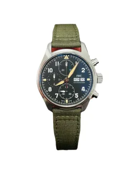 IWC Pilot Spitfire Chronograph IW387901 Unworn Box and Papers