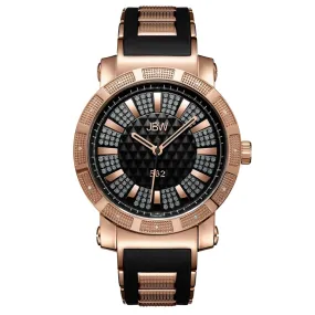 JBW Men's '562' 0.12 ctw Diamond 18kt Gold-plated Watch JB-6225-J