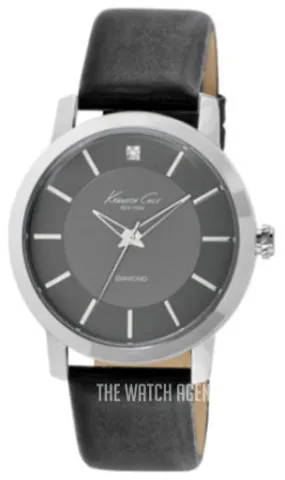 Kenneth Cole Womens Quartz Watch with Leather Strap 10008056