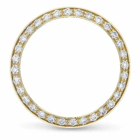 LADIES .70CT BEAD SET DIAMOND BEZEL 18KY FOR ROLEX 26MM DATE, DATEJUST SUPERIOR