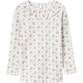 Lil'Atelier Coconut Milk Gago Kni Slim Blouse